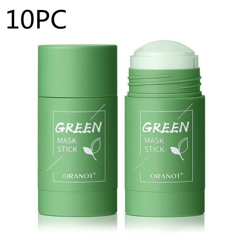 BuzzNest Green Tea Solid Mud Mask – Deep Cleansing & Moisturizing Clay Stick