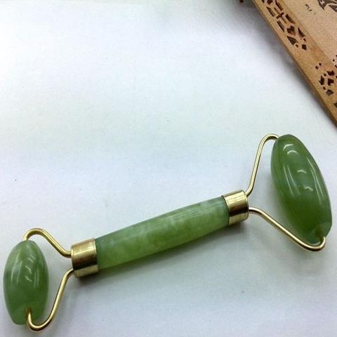 BuzzNest Natural Jade Facial Roller | Anti-Aging Massage Tool