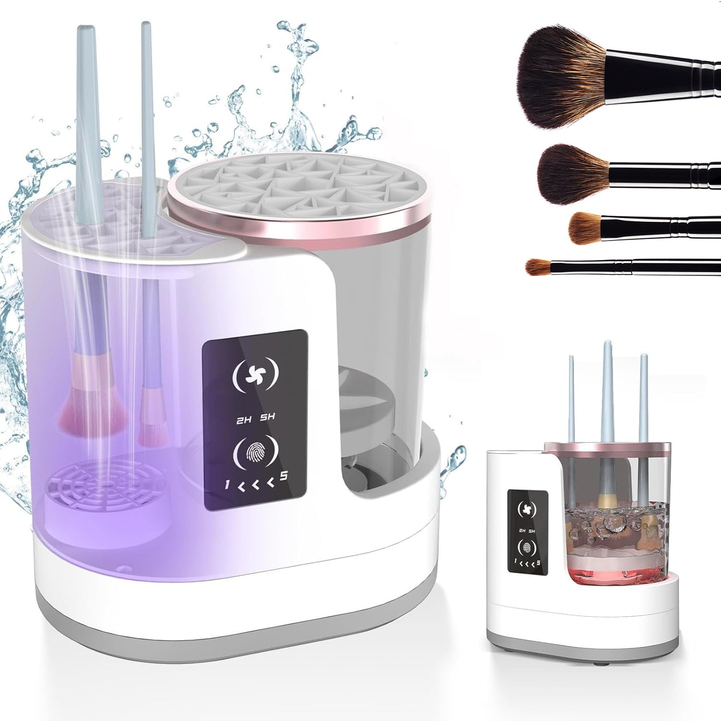 BuzzNest Electric Makeup Brush Cleaner & Dryer | Automatic Cleaning Station