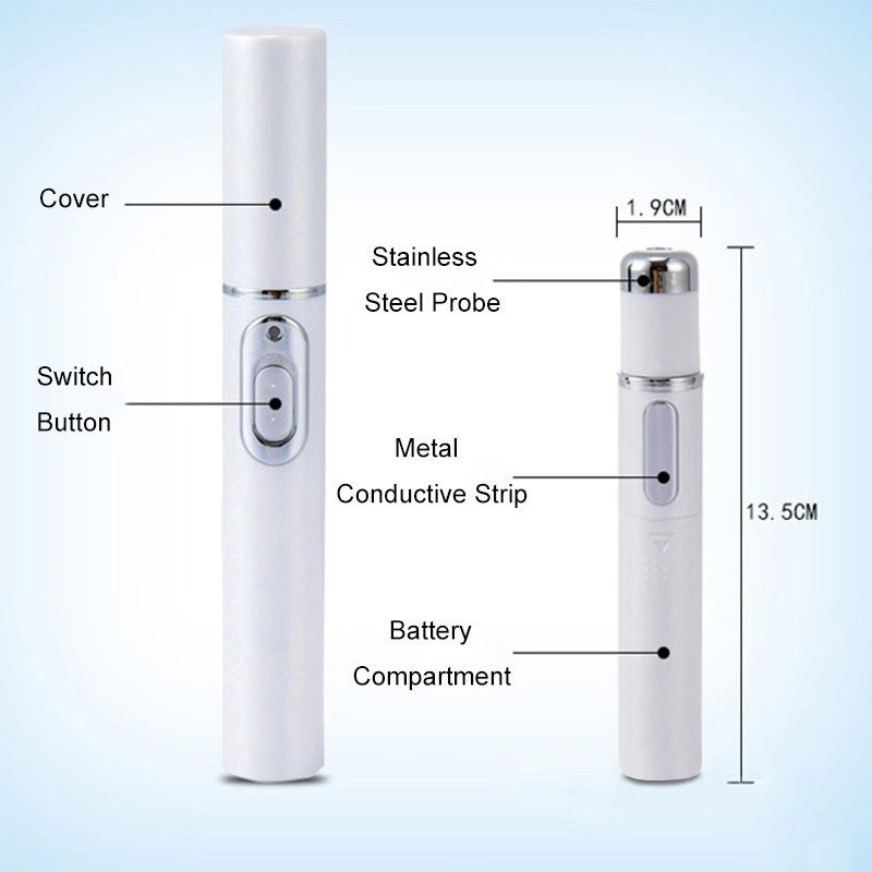 BuzzNest Blue Light Therapy Acne Pen | Scar & Wrinkle Removal Device