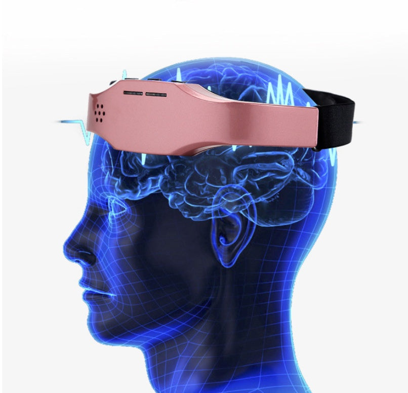 BuzzNest Wireless Head Massager Helmet for Stress Relief & Sleep Therapy
