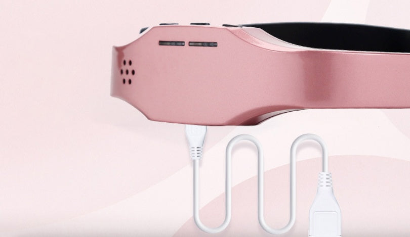 BuzzNest Wireless Head Massager Helmet for Stress Relief & Sleep Therapy