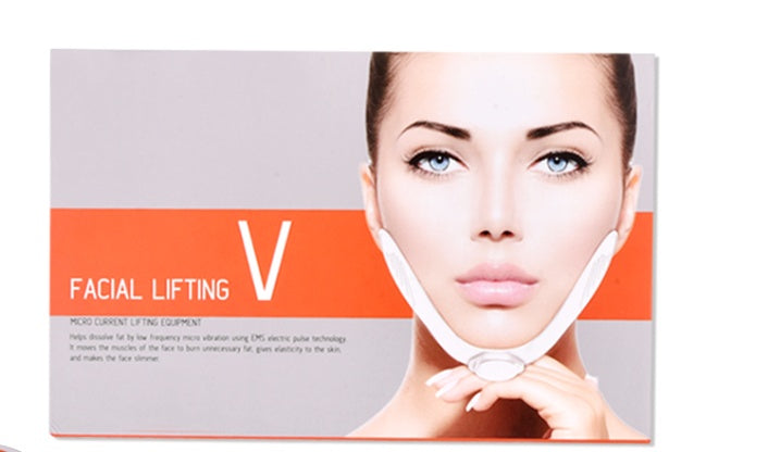 BuzzNest V-Shape Facial Slimming Massager for Women with EMS Lifting Technology