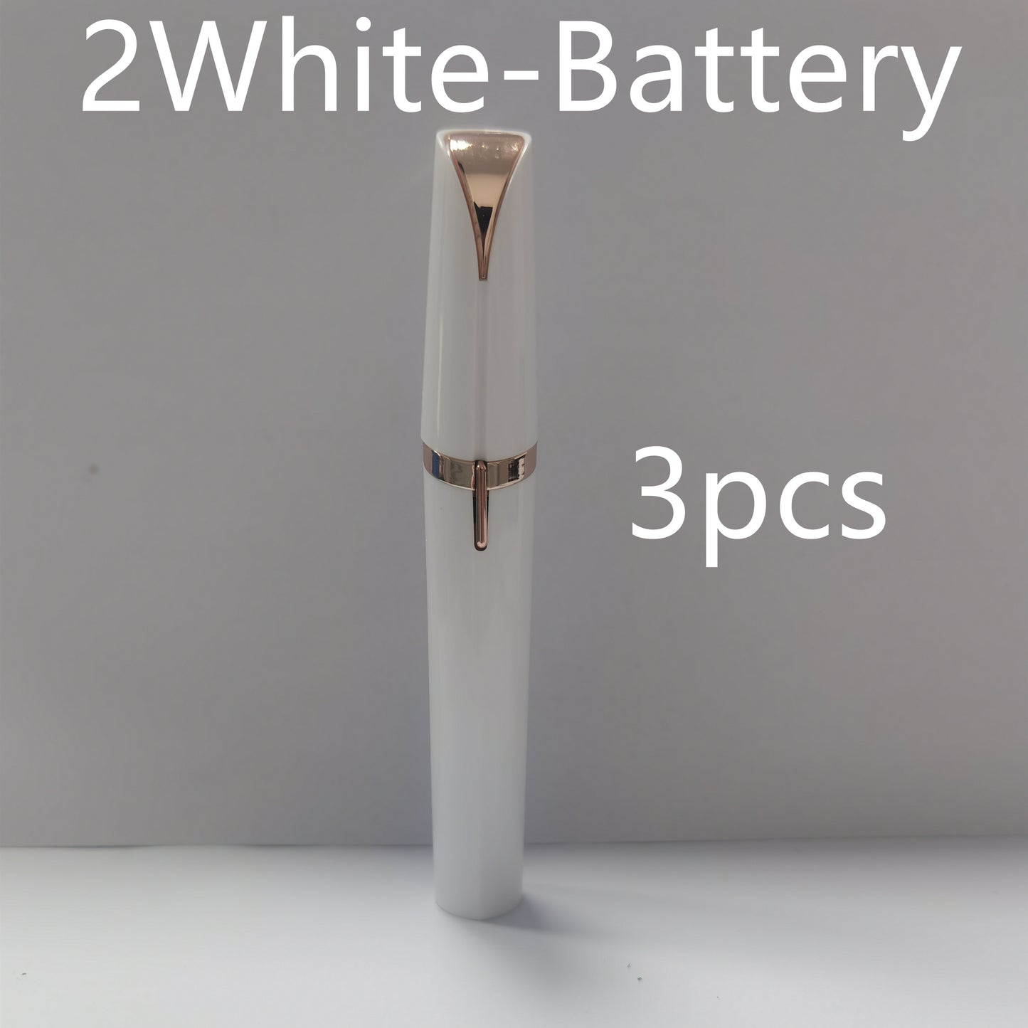 BuzzNest Mini Electric Eyebrow Trimmer with LED Light & 18K Gold-Plated Head