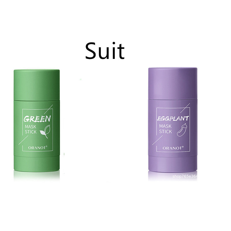 BuzzNest Green Tea Solid Mud Mask – Deep Cleansing & Moisturizing Clay Stick
