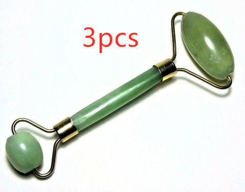 BuzzNest Natural Jade Facial Roller | Anti-Aging Massage Tool