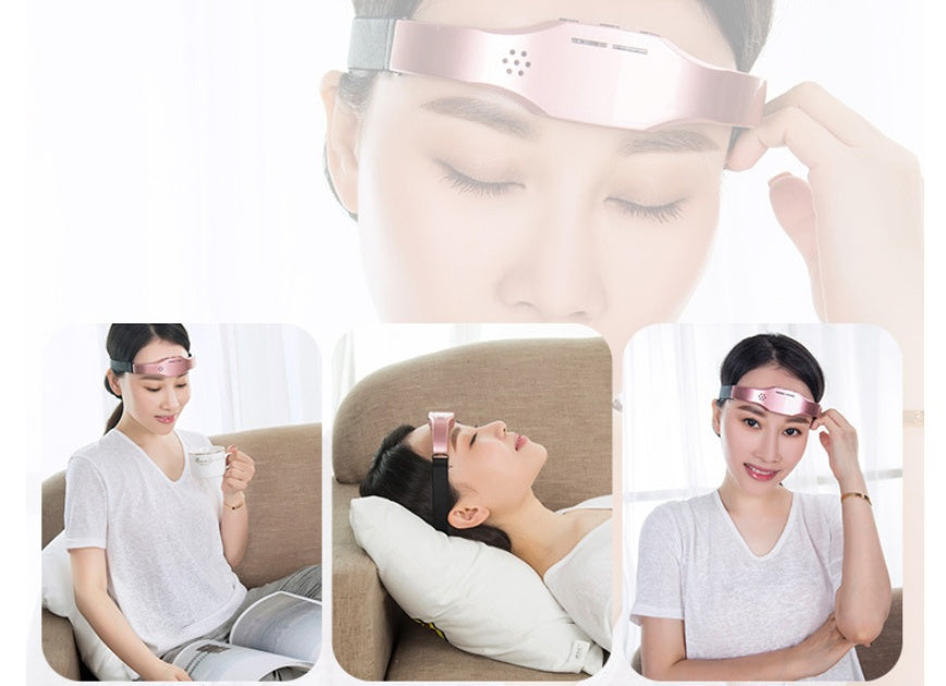 BuzzNest Wireless Head Massager Helmet for Stress Relief & Sleep Therapy
