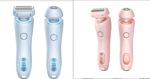 BuzzNest 2-in-1 Women's Electric Shaver | Body & Face Hair Remover
