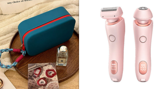 BuzzNest 2-in-1 Women's Electric Shaver | Body & Face Hair Remover