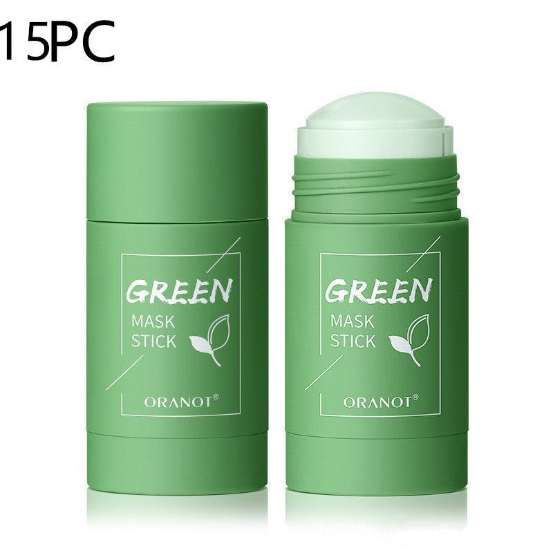 BuzzNest Green Tea Solid Mud Mask – Deep Cleansing & Moisturizing Clay Stick