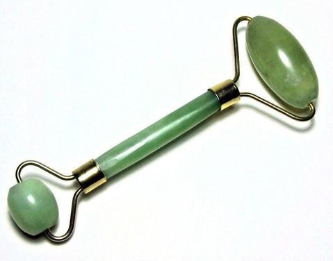 BuzzNest Natural Jade Facial Roller | Anti-Aging Massage Tool