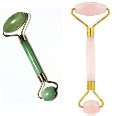 BuzzNest Natural Jade Facial Roller | Anti-Aging Massage Tool