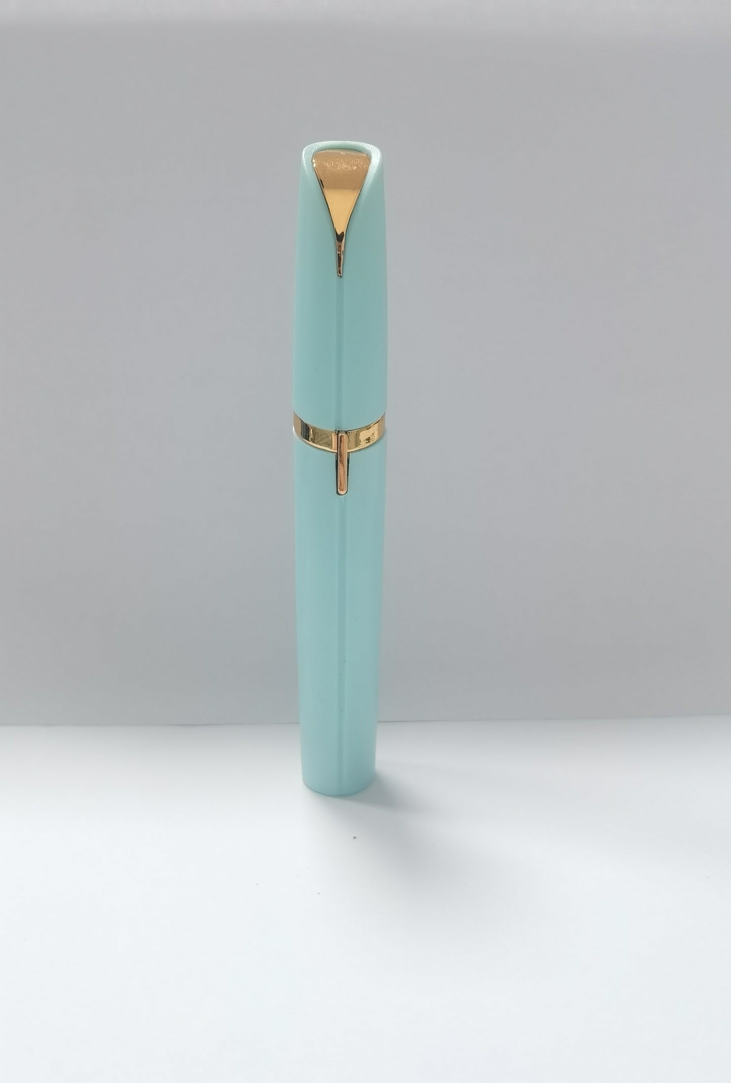 BuzzNest Mini Electric Eyebrow Trimmer with LED Light & 18K Gold-Plated Head
