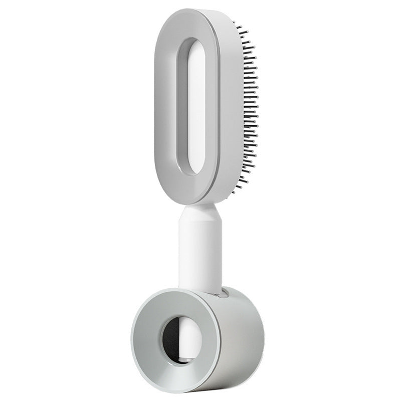 BuzzNest Self-Cleaning Hair Brush with Airbag Massage & Anti-Static Detangling