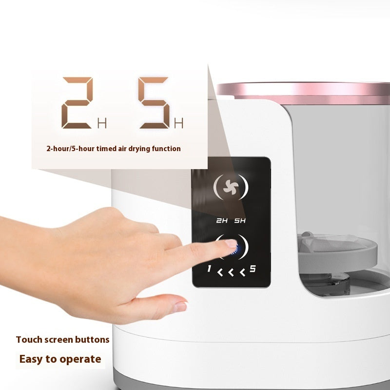 BuzzNest Electric Makeup Brush Cleaner & Dryer | Automatic Cleaning Station
