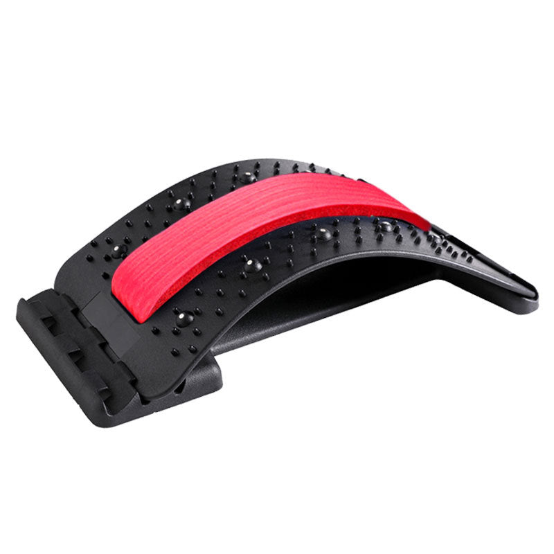 BuzzNest Ergonomic Back Massager & Lumbar Support with Magnetic Acupressure