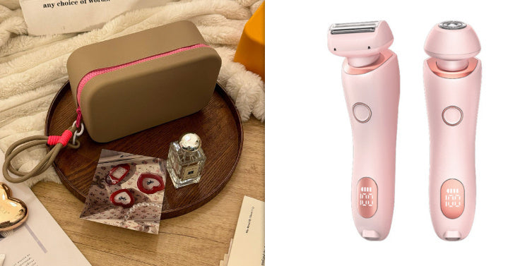 BuzzNest 2-in-1 Women's Electric Shaver | Body & Face Hair Remover