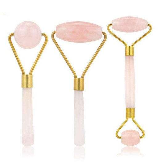 BuzzNest Natural Jade Facial Roller | Anti-Aging Massage Tool