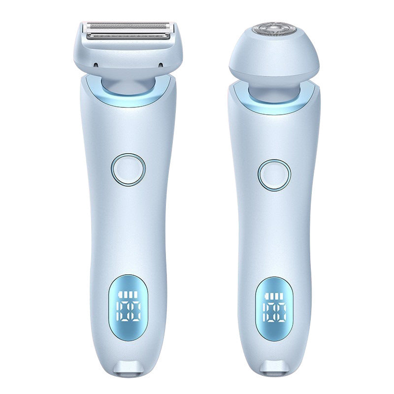BuzzNest 2-in-1 Women's Electric Shaver | Body & Face Hair Remover