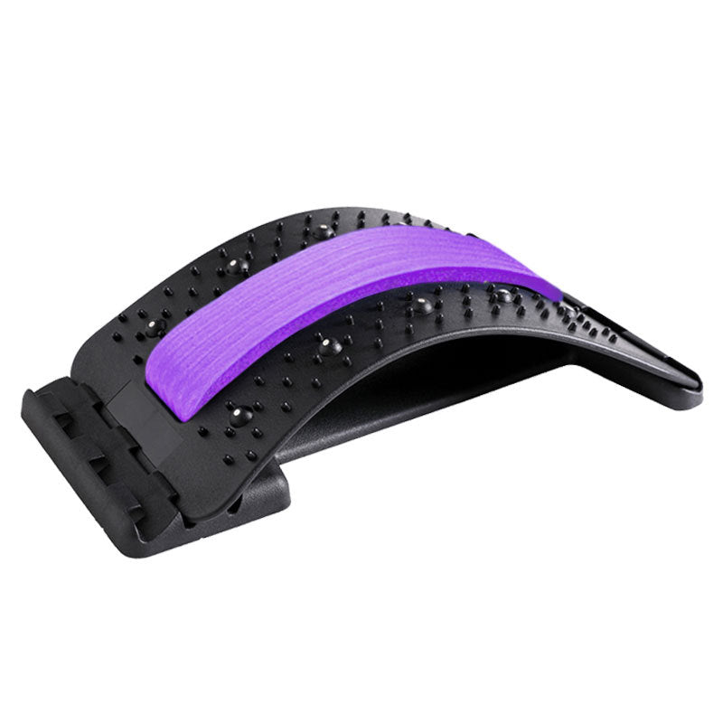 BuzzNest Ergonomic Back Massager & Lumbar Support with Magnetic Acupressure