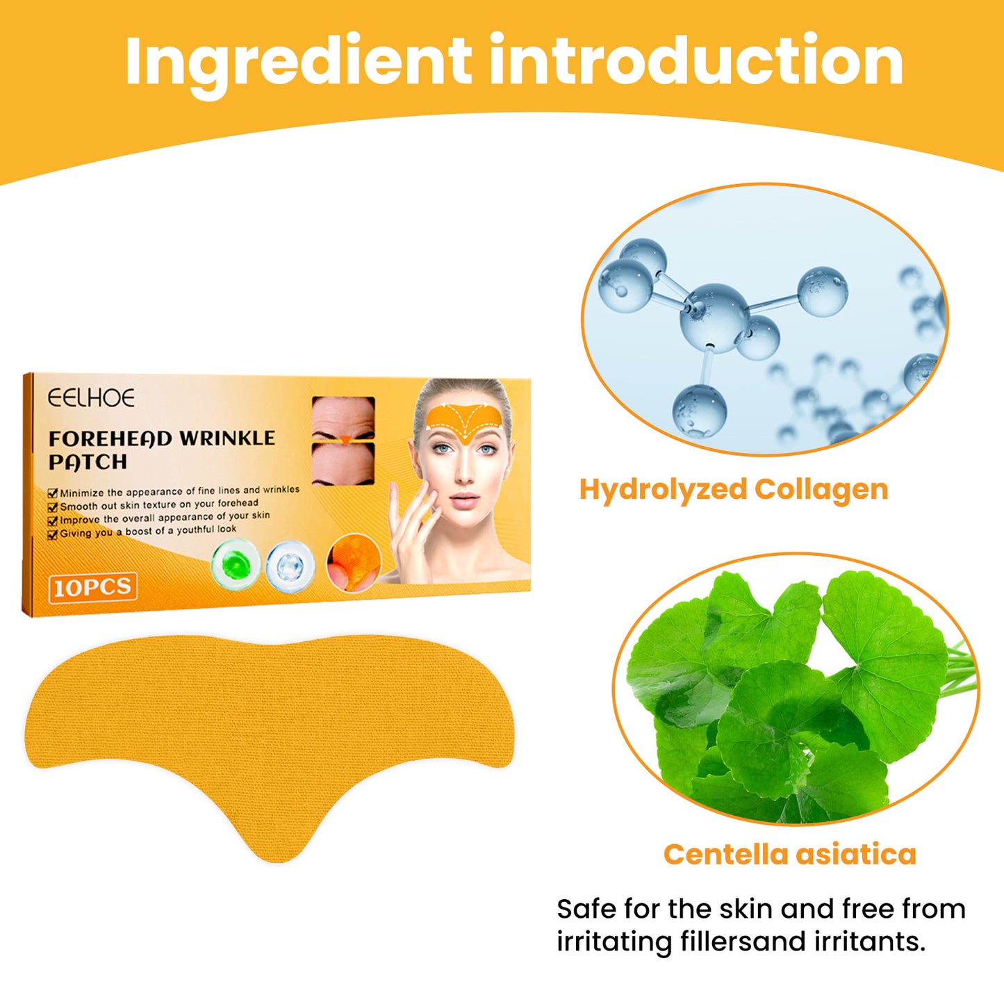 BuzzNest EELHOE Forehead Wrinkle Patch – Smooth Fine Lines & Firm Skin