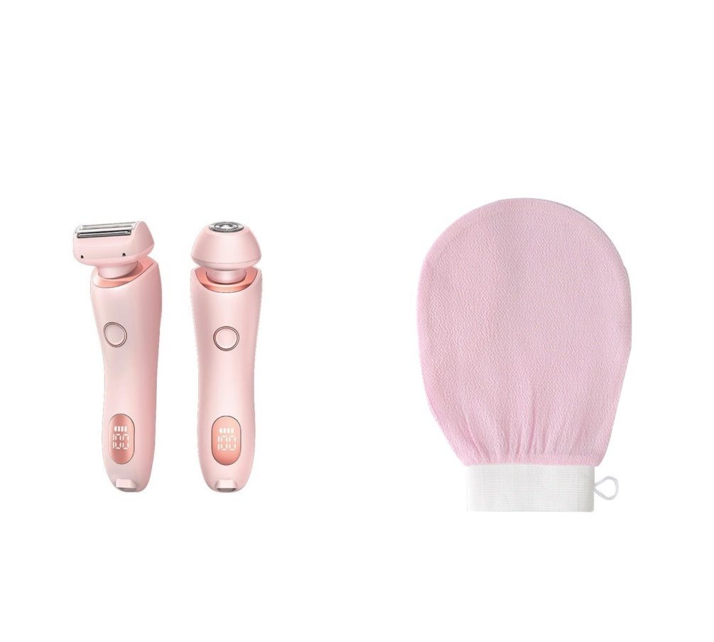 BuzzNest 2-in-1 Women's Electric Shaver | Body & Face Hair Remover