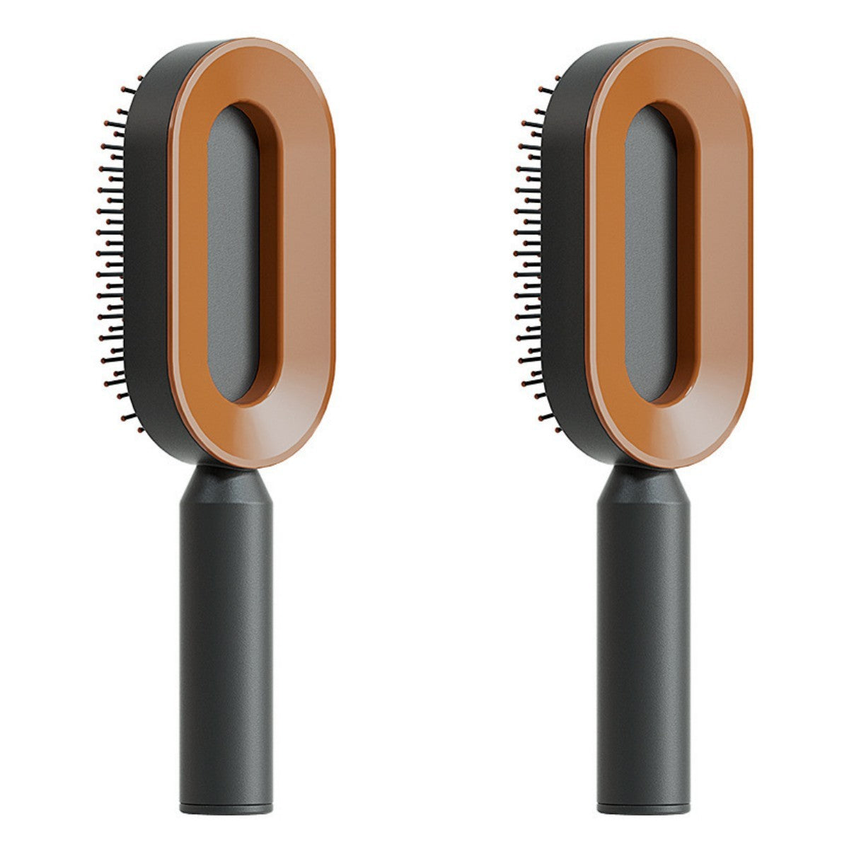 BuzzNest Self-Cleaning Hair Brush with Airbag Massage & Anti-Static Detangling