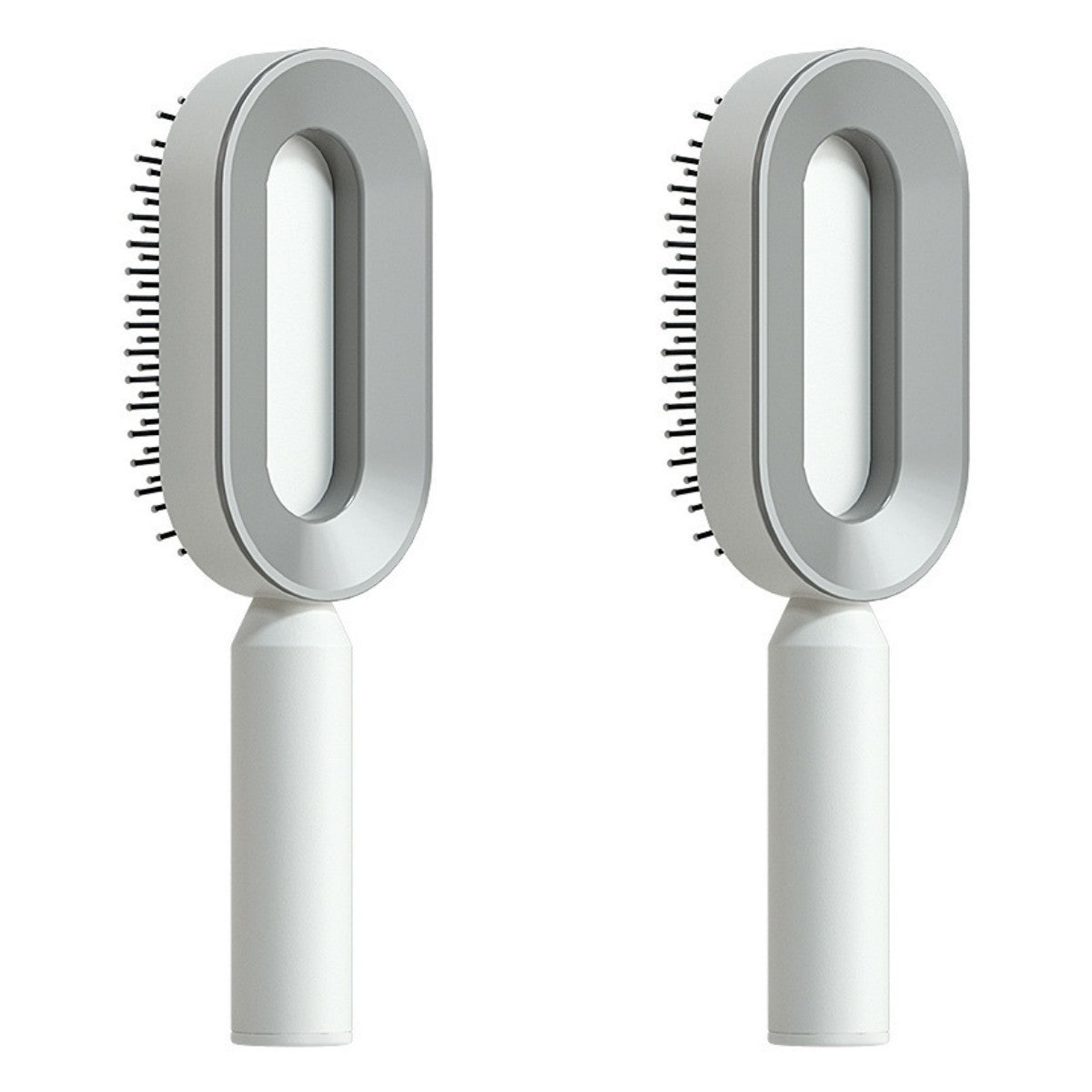 BuzzNest Self-Cleaning Hair Brush with Airbag Massage & Anti-Static Detangling