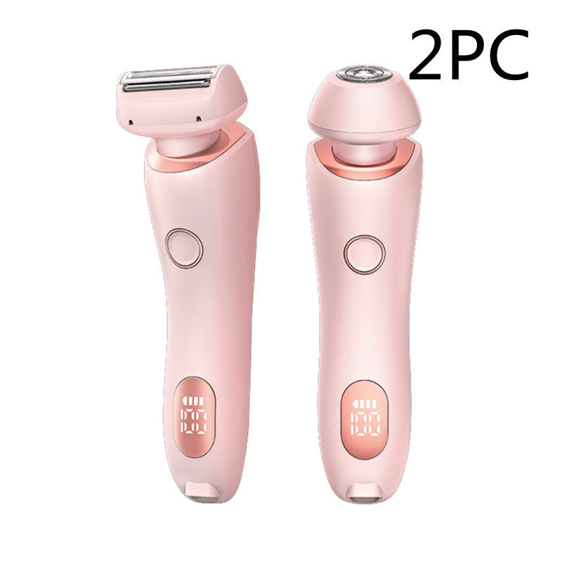 BuzzNest 2-in-1 Women's Electric Shaver | Body & Face Hair Remover