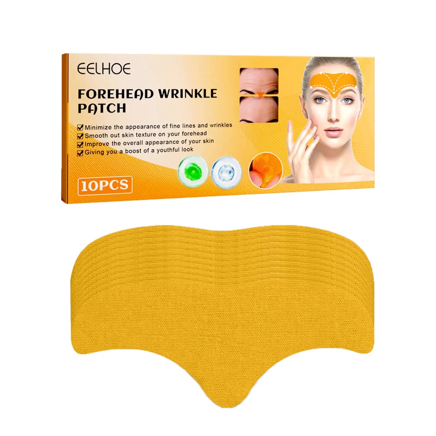 BuzzNest EELHOE Forehead Wrinkle Patch – Smooth Fine Lines & Firm Skin