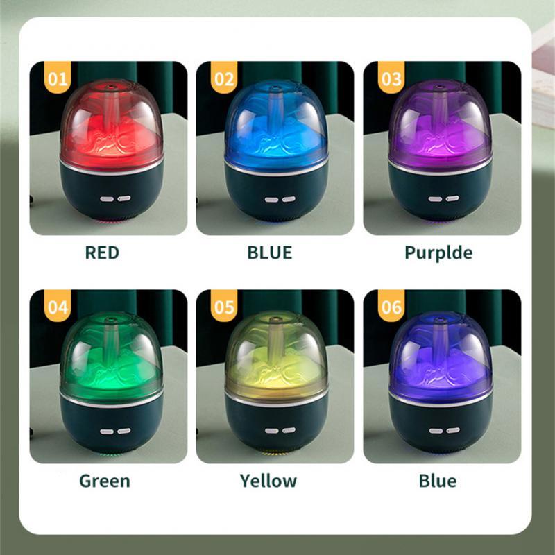 BuzzNest Ultrasonic Aroma Humidifier with LED Light & Heavy Mist Output