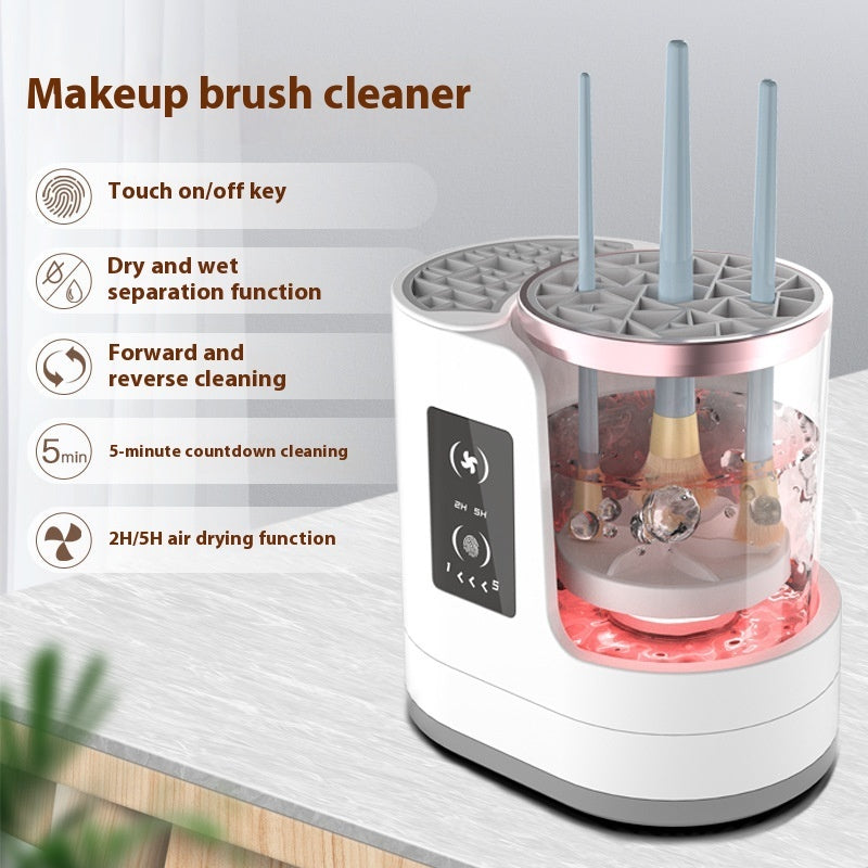 BuzzNest Electric Makeup Brush Cleaner & Dryer | Automatic Cleaning Station