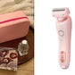 BuzzNest 2-in-1 Women's Electric Shaver | Body & Face Hair Remover