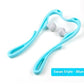 BuzzNest 6-Roller Manual Neck Massager with Natural Jade Scraping Board