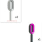 BuzzNest Self-Cleaning Hair Brush with Airbag Massage & Anti-Static Detangling