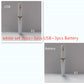 BuzzNest Mini Electric Eyebrow Trimmer with LED Light & 18K Gold-Plated Head