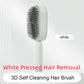 BuzzNest Self-Cleaning Hair Brush with Airbag Massage & Anti-Static Detangling