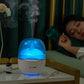 BuzzNest Ultrasonic Aroma Humidifier with LED Light & Heavy Mist Output
