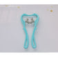 BuzzNest 6-Roller Manual Neck Massager with Natural Jade Scraping Board