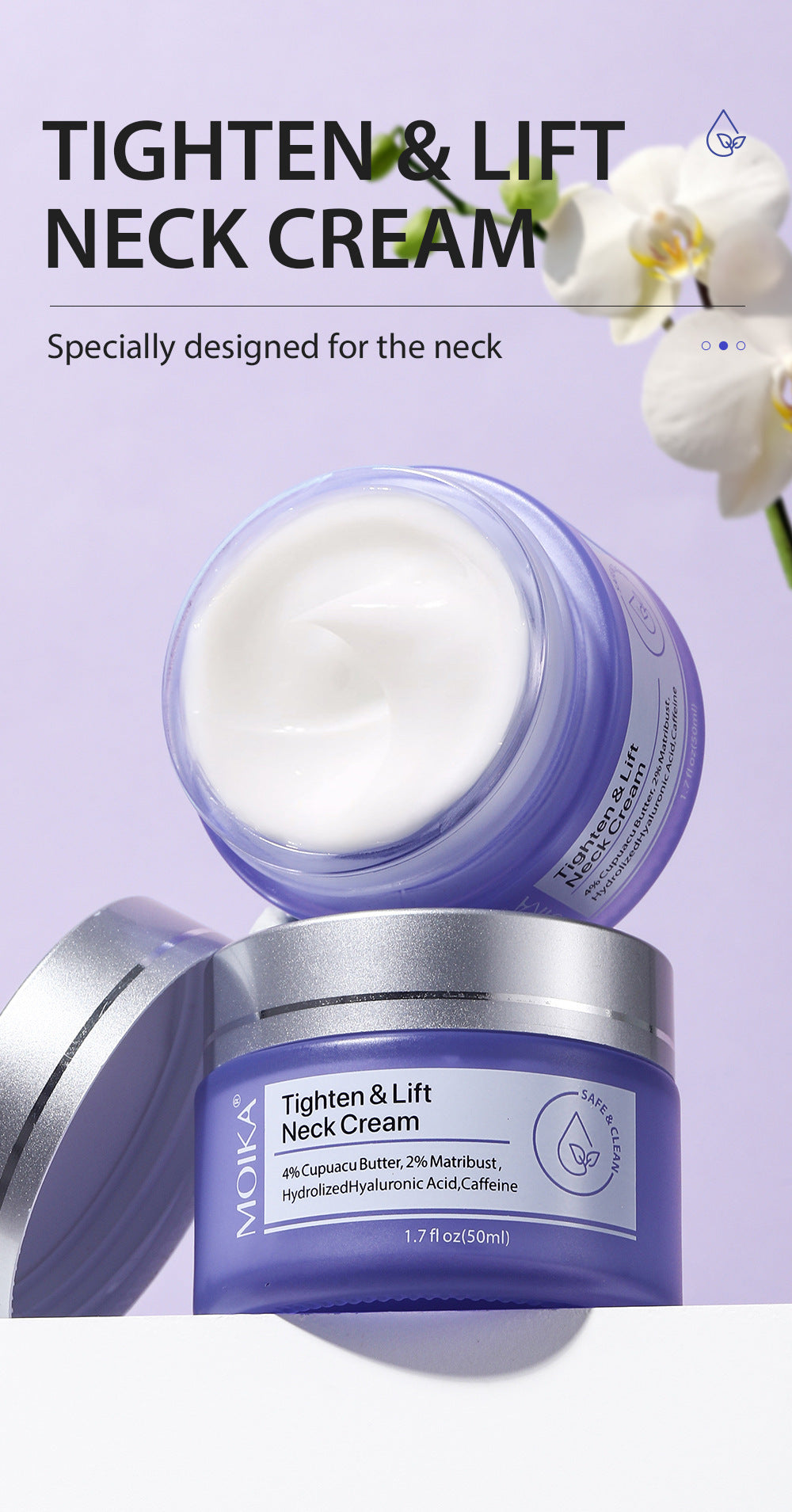 BuzzNest Neck Firming & Anti-Aging Cream | Fine Line Remover
