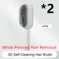 BuzzNest Self-Cleaning Hair Brush with Airbag Massage & Anti-Static Detangling