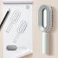BuzzNest Self-Cleaning Hair Brush with Airbag Massage & Anti-Static Detangling
