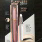 BuzzNest Mini Electric Eyebrow Trimmer with LED Light & 18K Gold-Plated Head