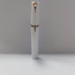 BuzzNest Mini Electric Eyebrow Trimmer with LED Light & 18K Gold-Plated Head