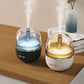 BuzzNest Ultrasonic Aroma Humidifier with LED Light & Heavy Mist Output