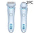 BuzzNest 2-in-1 Women's Electric Shaver | Body & Face Hair Remover