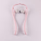 BuzzNest 6-Roller Manual Neck Massager with Natural Jade Scraping Board