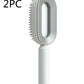 BuzzNest Self-Cleaning Hair Brush with Airbag Massage & Anti-Static Detangling