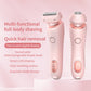BuzzNest 2-in-1 Women's Electric Shaver | Body & Face Hair Remover