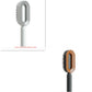 BuzzNest Self-Cleaning Hair Brush with Airbag Massage & Anti-Static Detangling